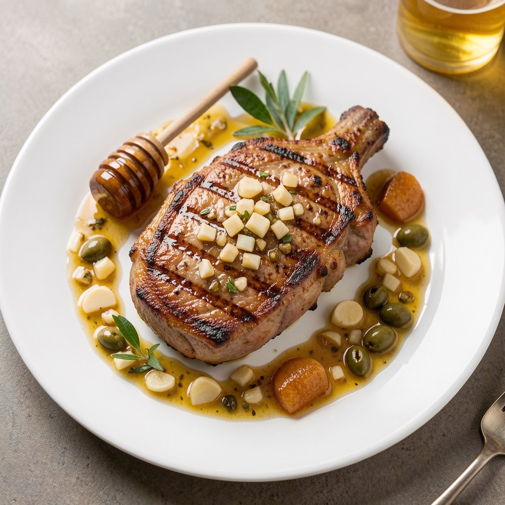 Karkówka grillowana w piwie