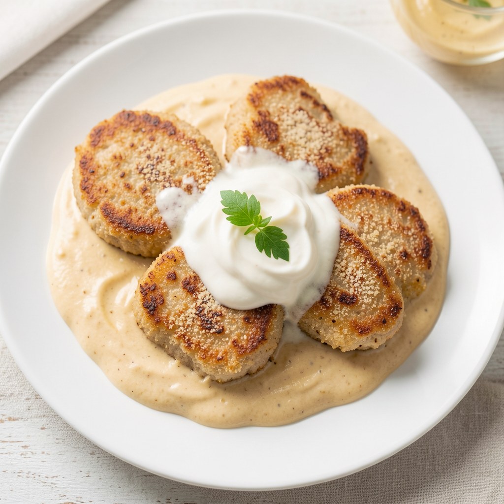 Kotleciki w sosie musztardowym