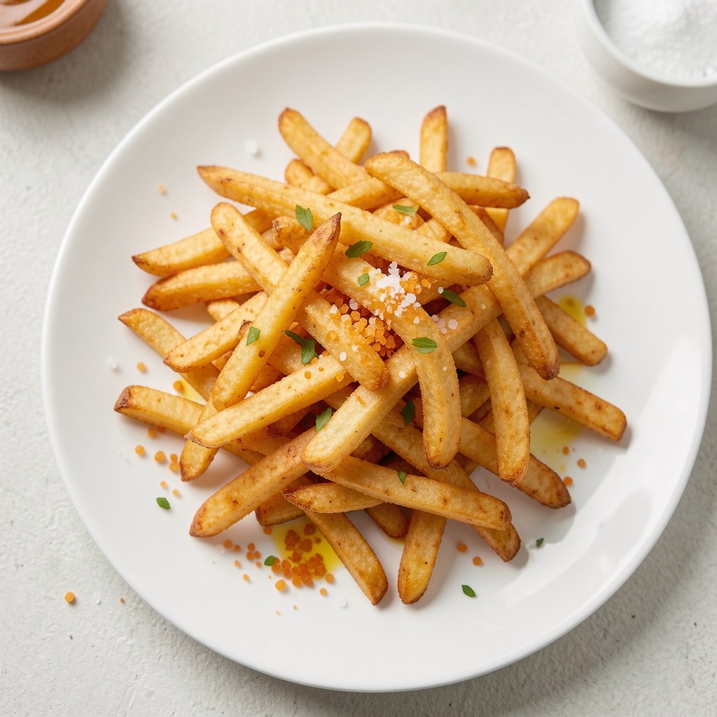 Pieczone frytki
