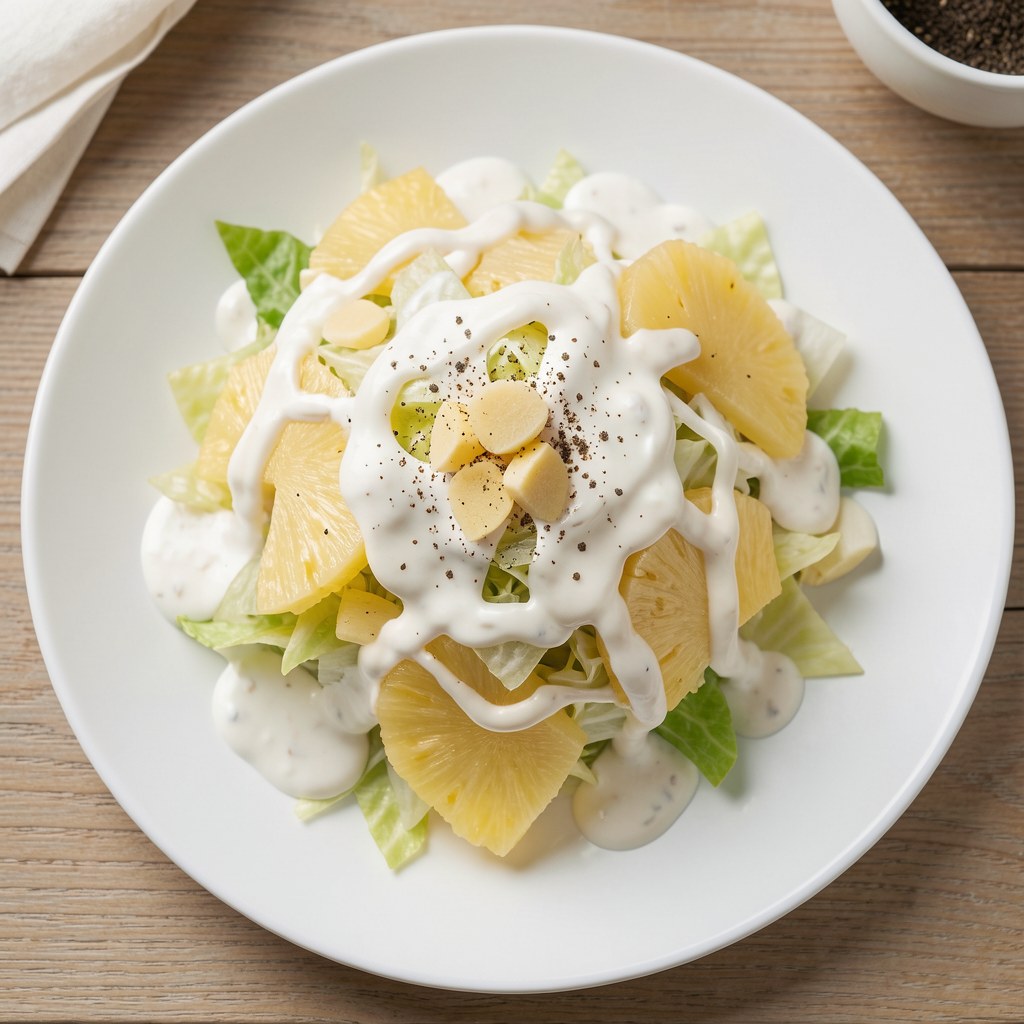 Surówka z pekińskiej i ananasa