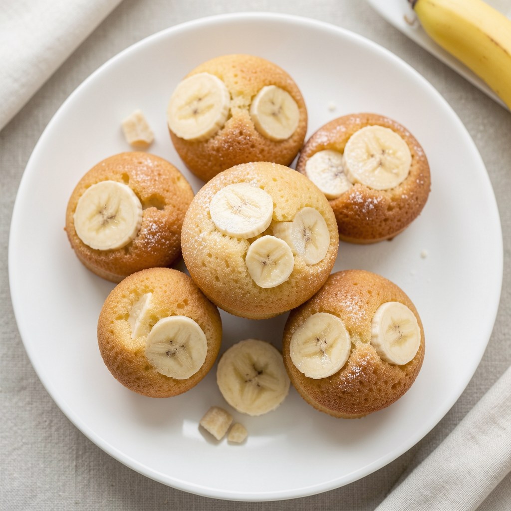 Mufinki z bananami