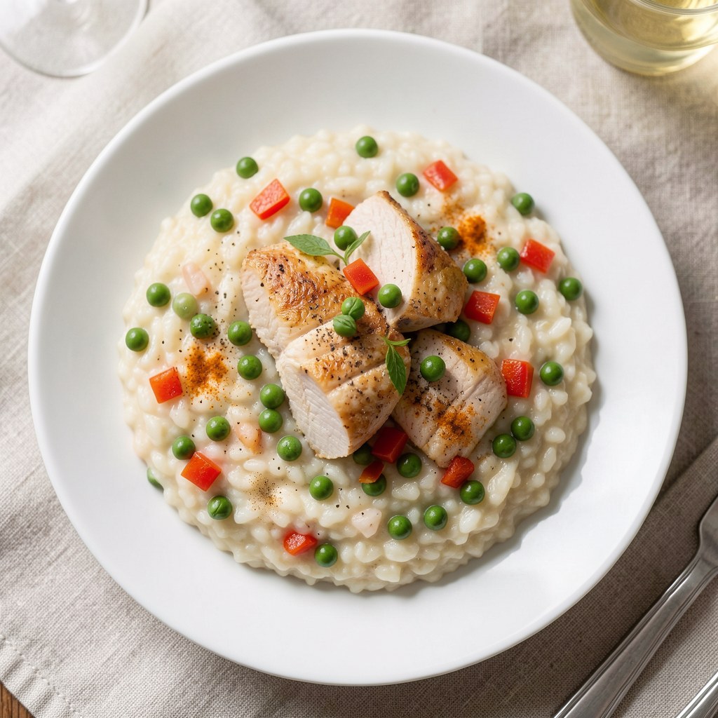 Risotto z kurczakiem