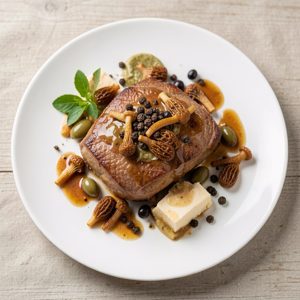 Karkówka z morelami