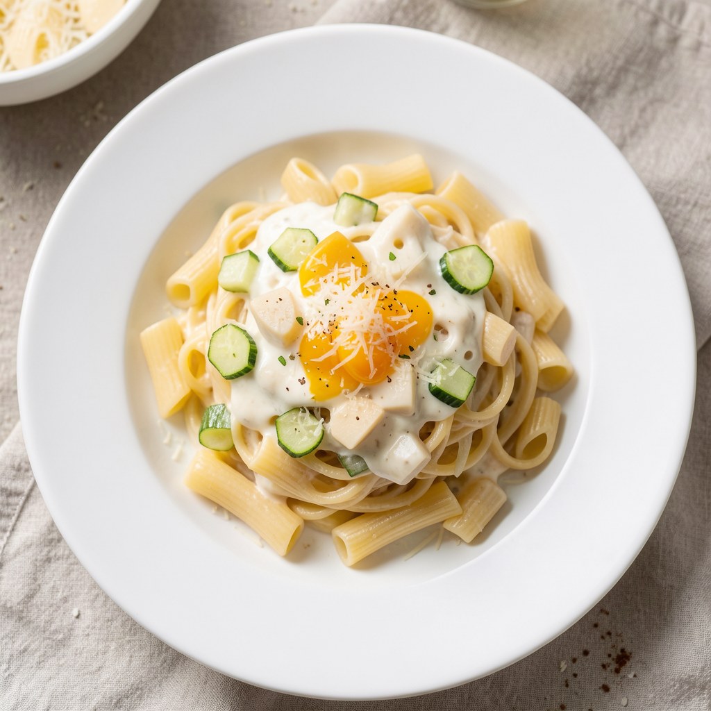 A la carbonara