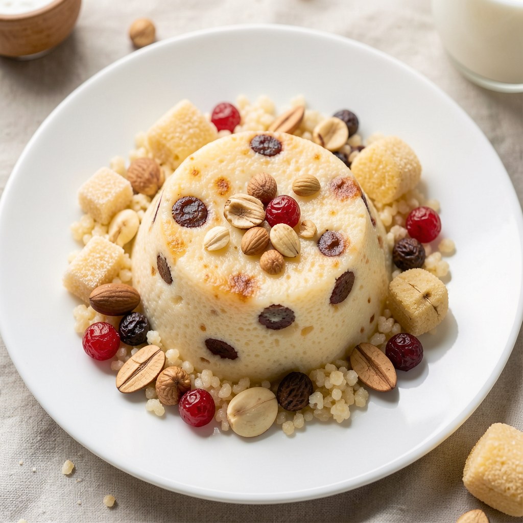 Pudding z mannej