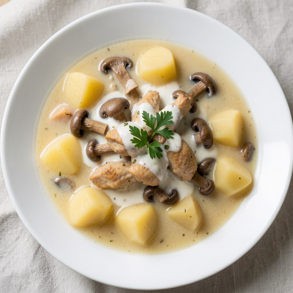 zupa pieczarkowa