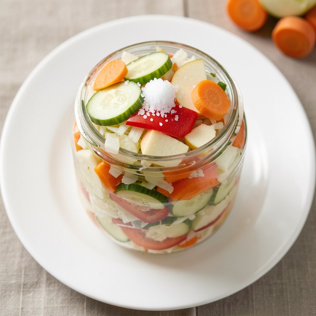 Sałatka warzywna do słoików