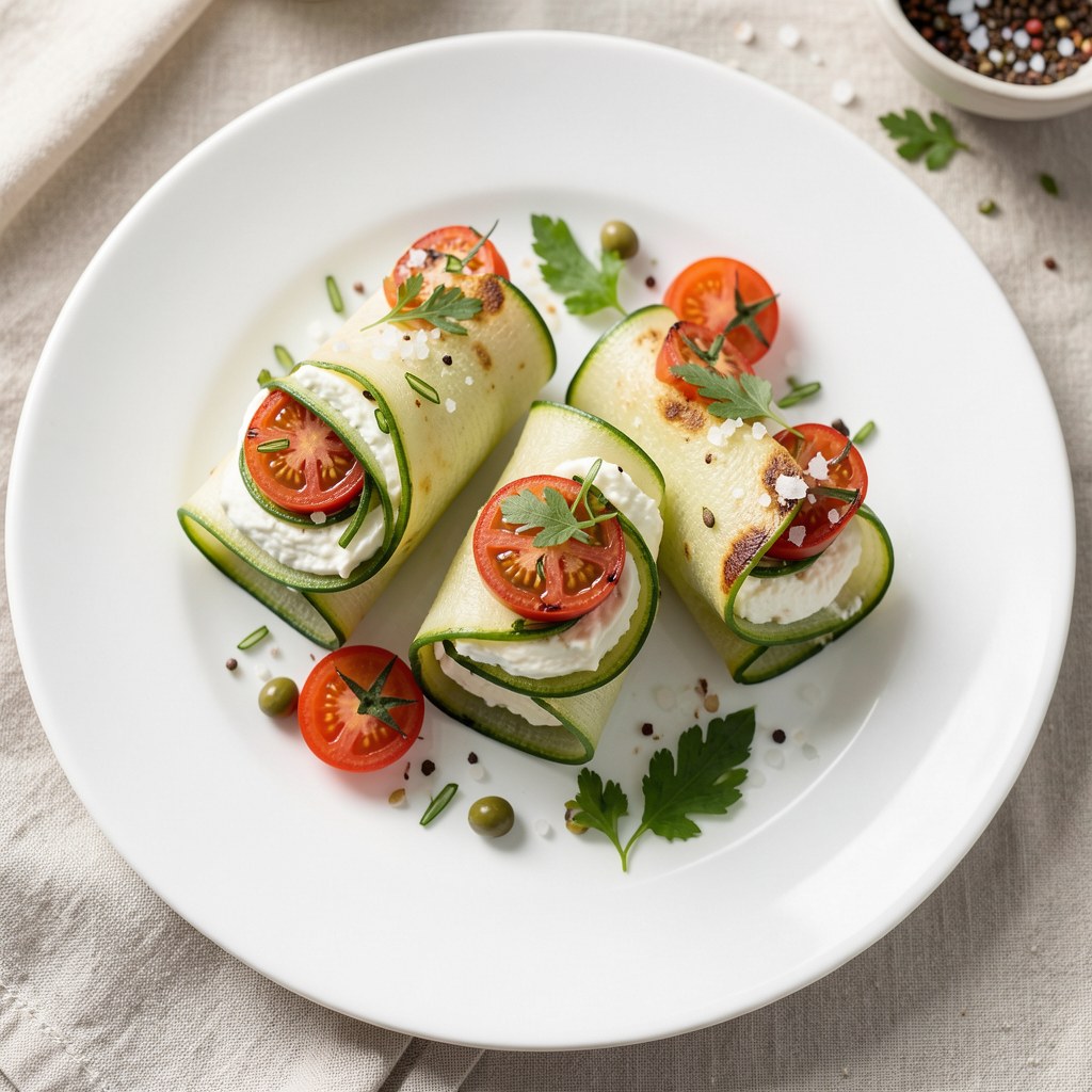 Roladki z cukinii