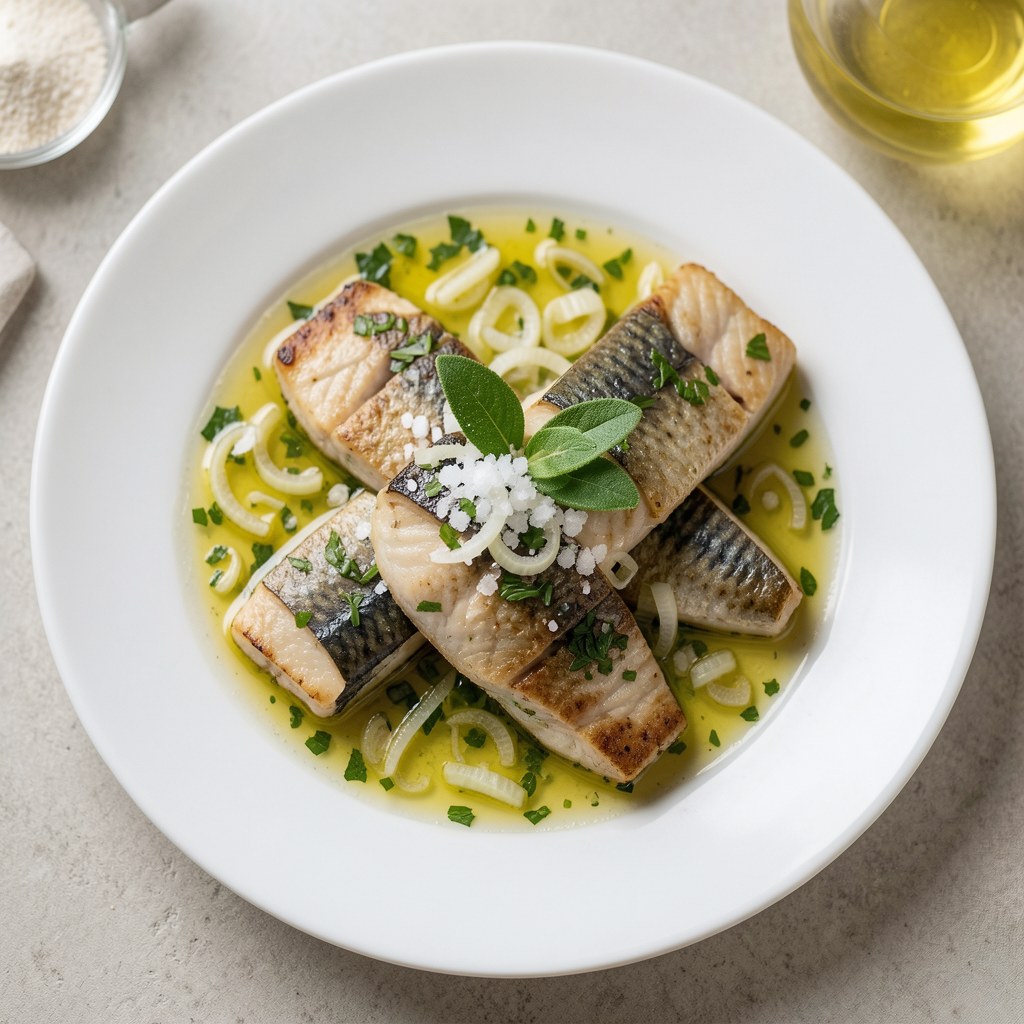 Zielone śledzie Eli w zalewie