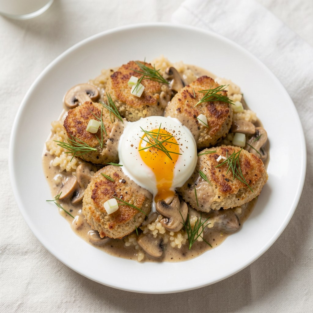 Zrazy z kaszą gryczaną