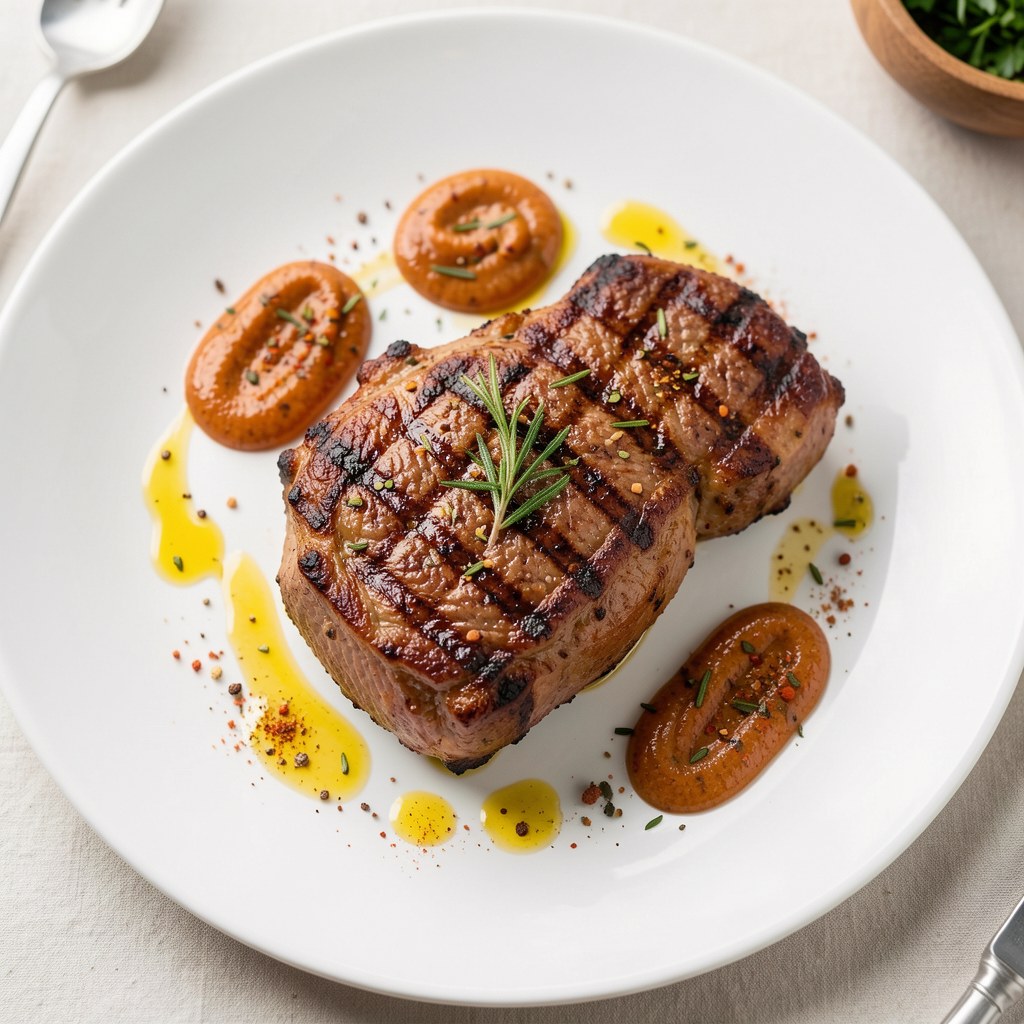 Pikantna karkówka z grilla