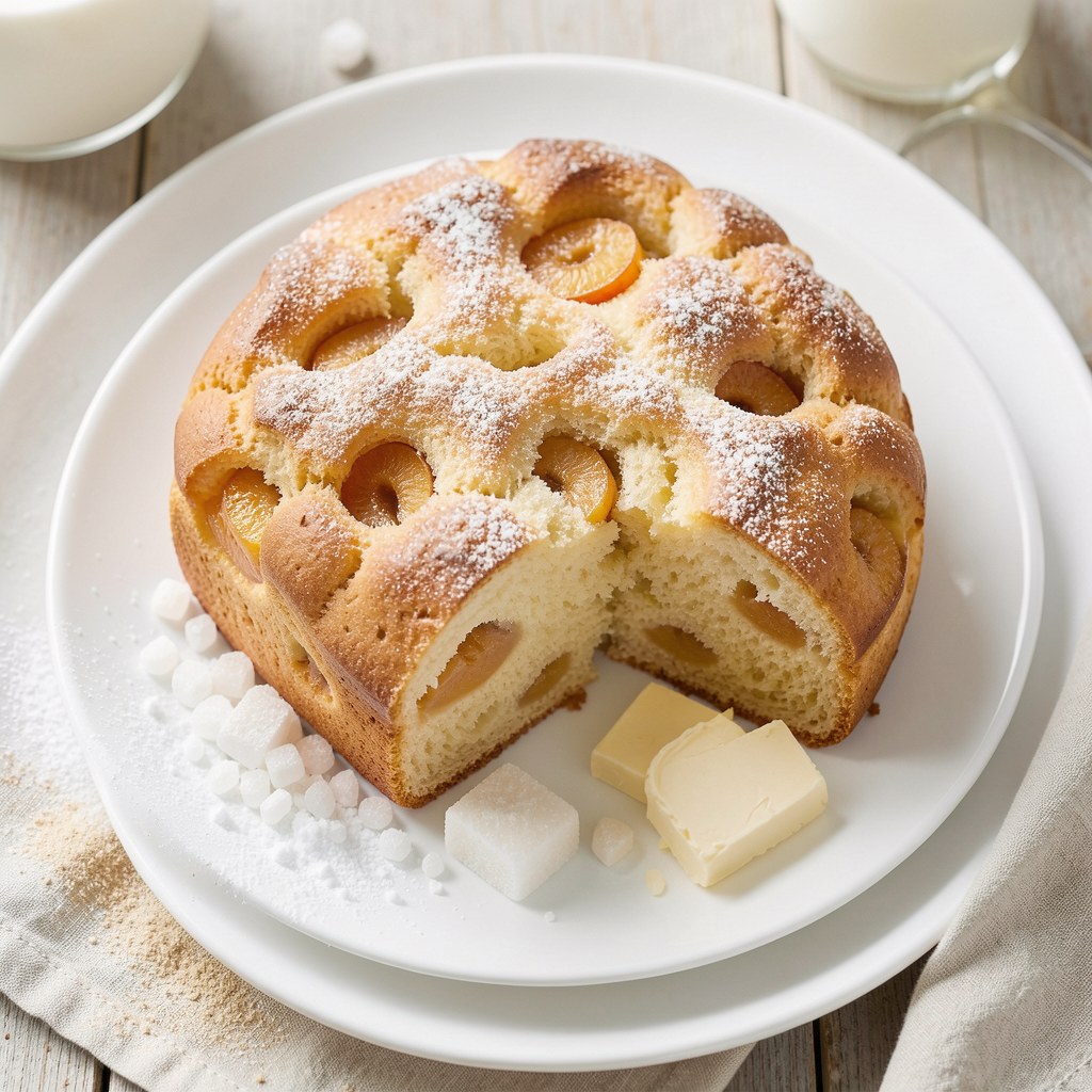 Ciasto drożdżowe ze śliwkami