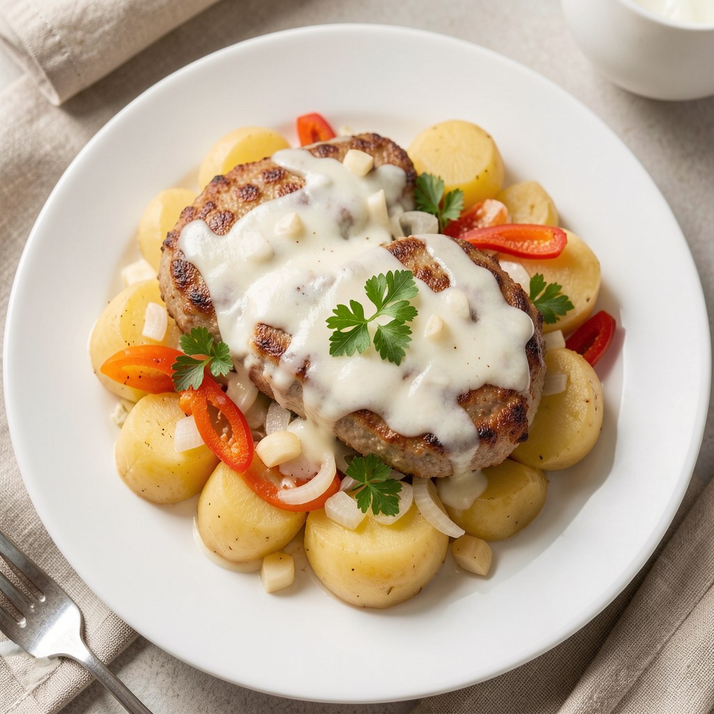 Kotlety wieprzowe w śmietanie