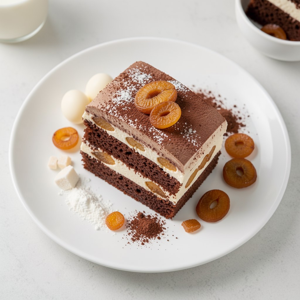 Placek z suszonymi śliwkami