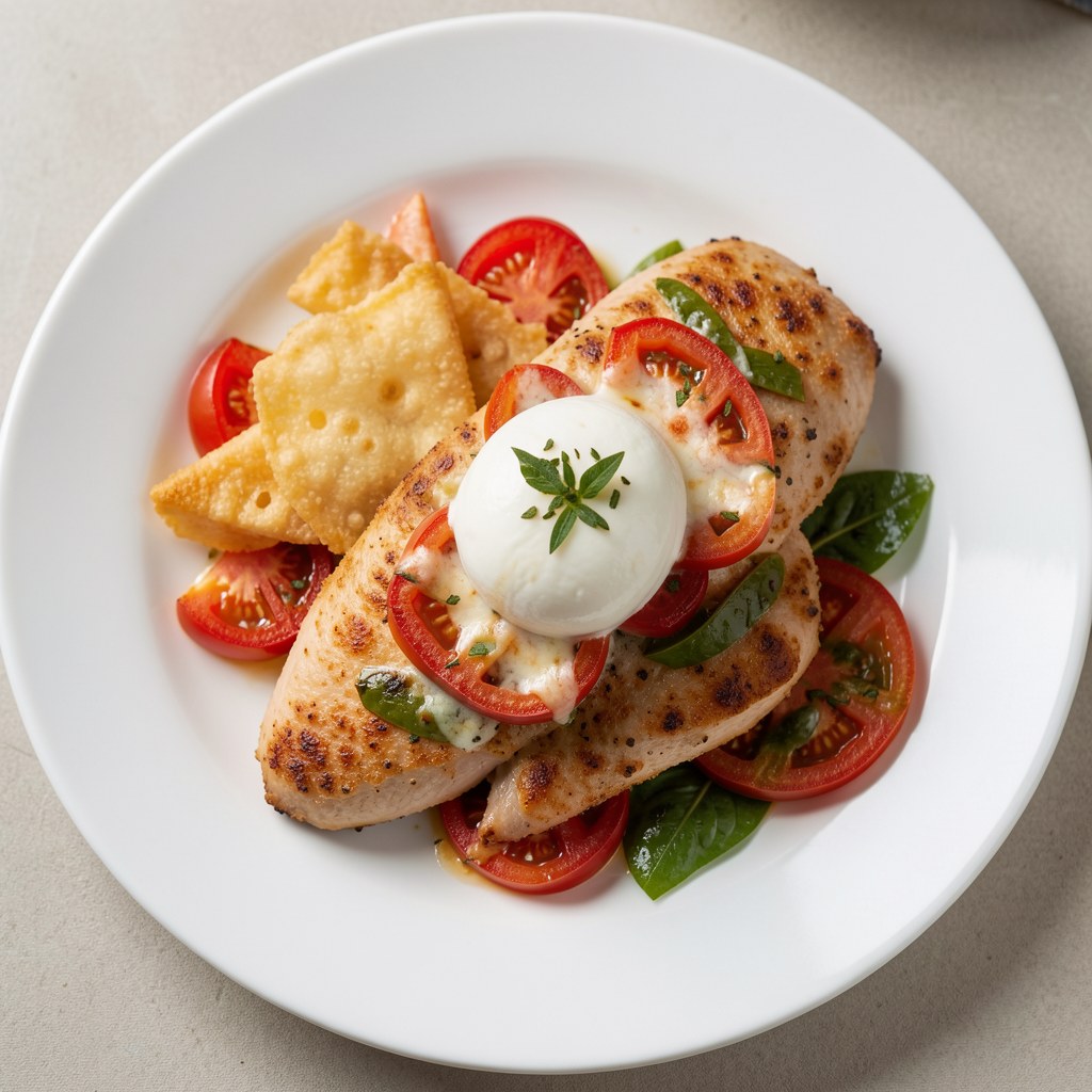 Filet kurczaka z mozzarellą