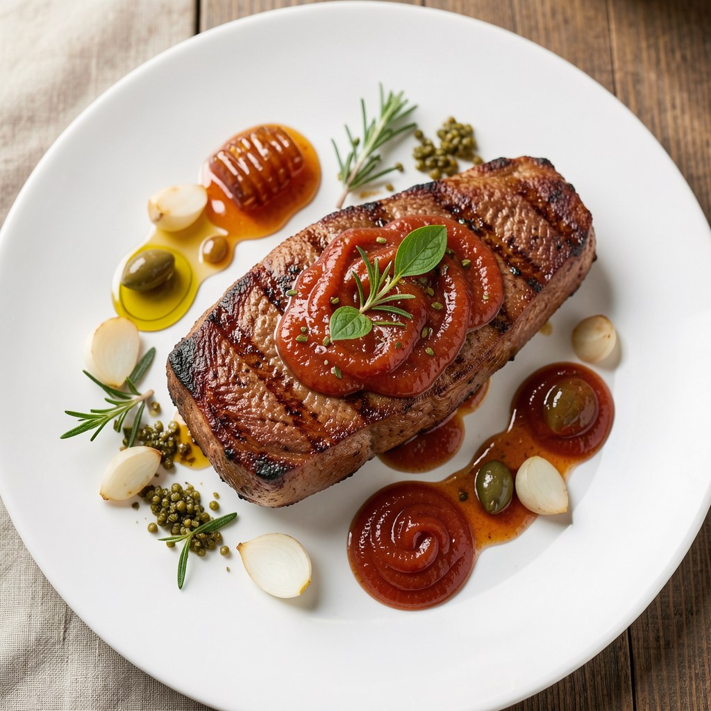 Karkówka w miodzie z grilla