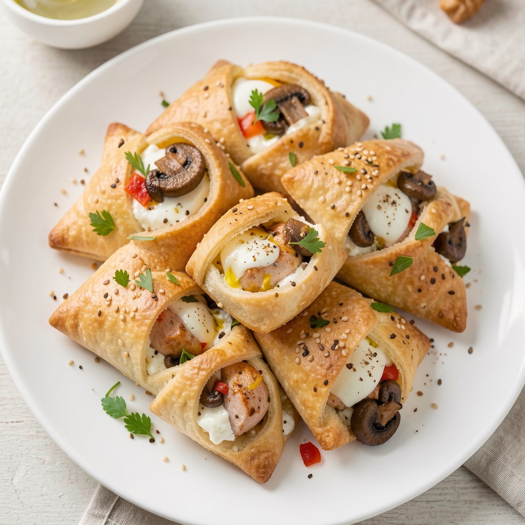 Pierożki z kurczakiem