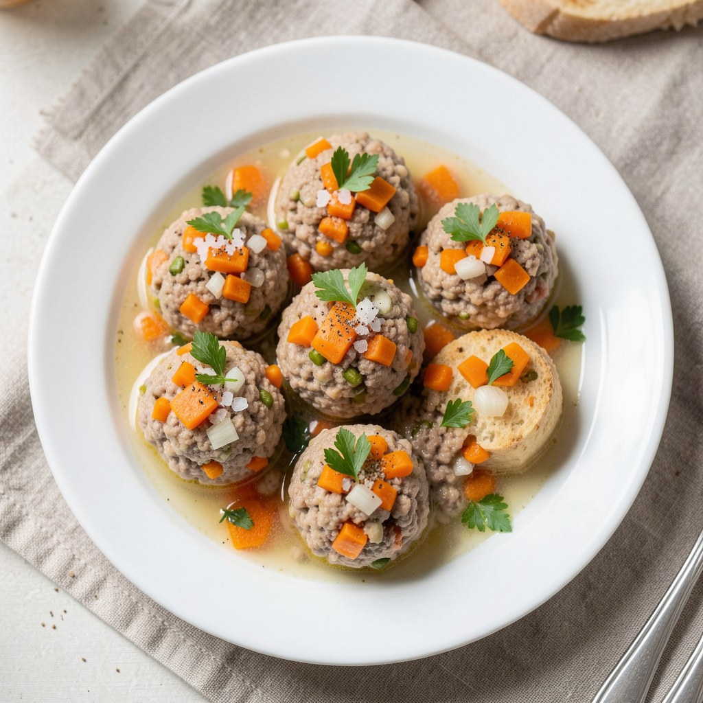 Drobiowe kulki z marchewką