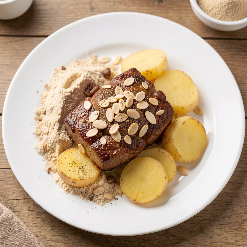 Wątróbka z bakaliami