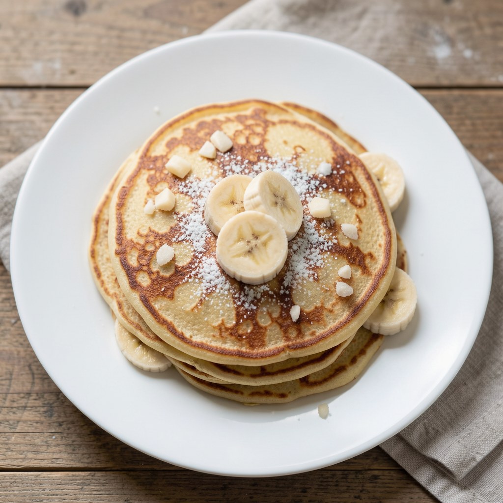 Naleśniki z bananami - zapiekane