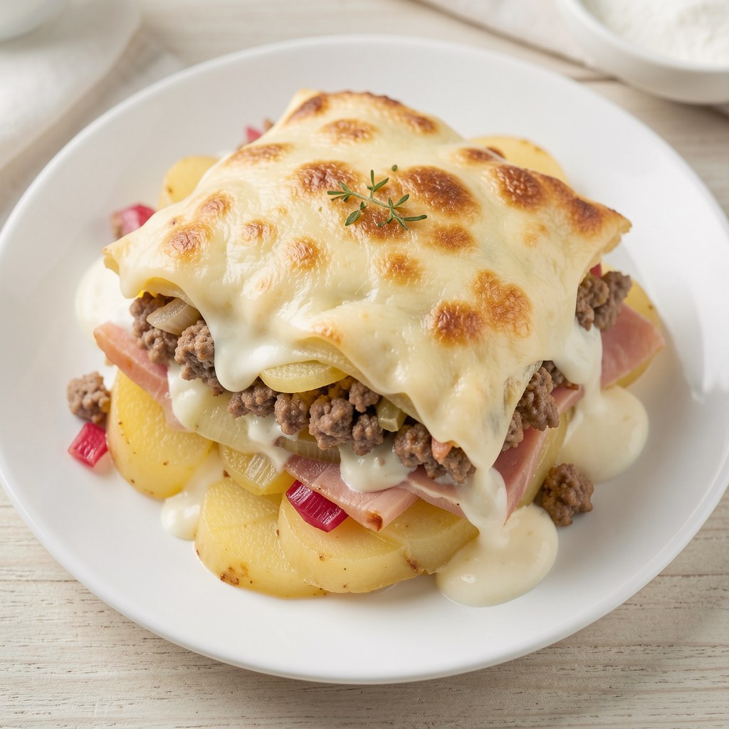 Ziemniaki zapiekane z porem