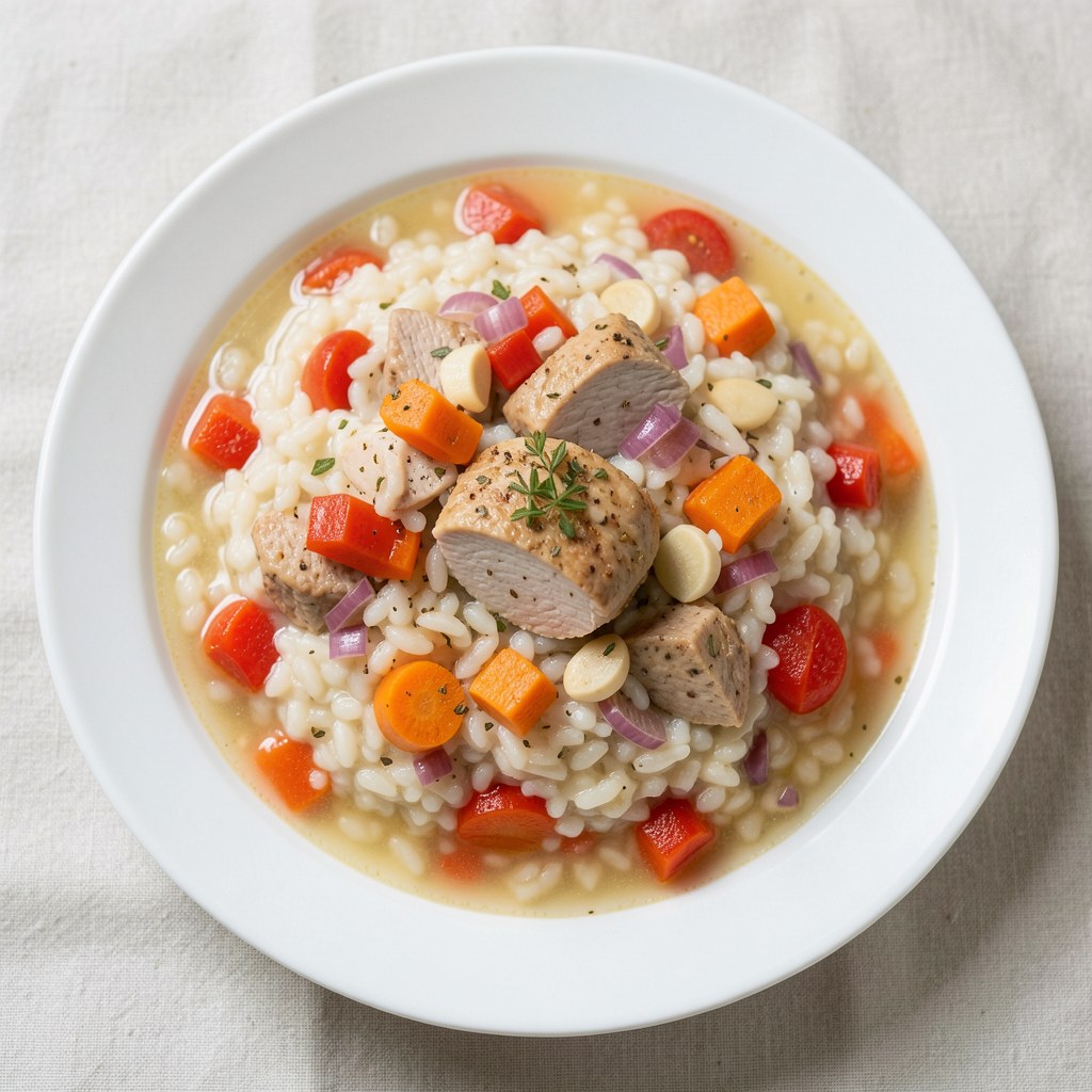 Risotto drobiowe