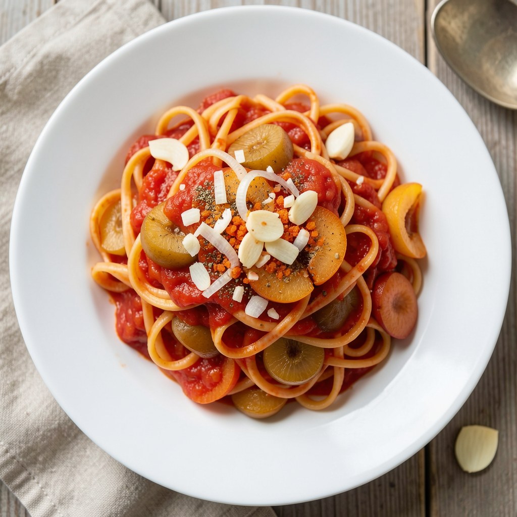 Pomidorowa pasta ze śliwkami