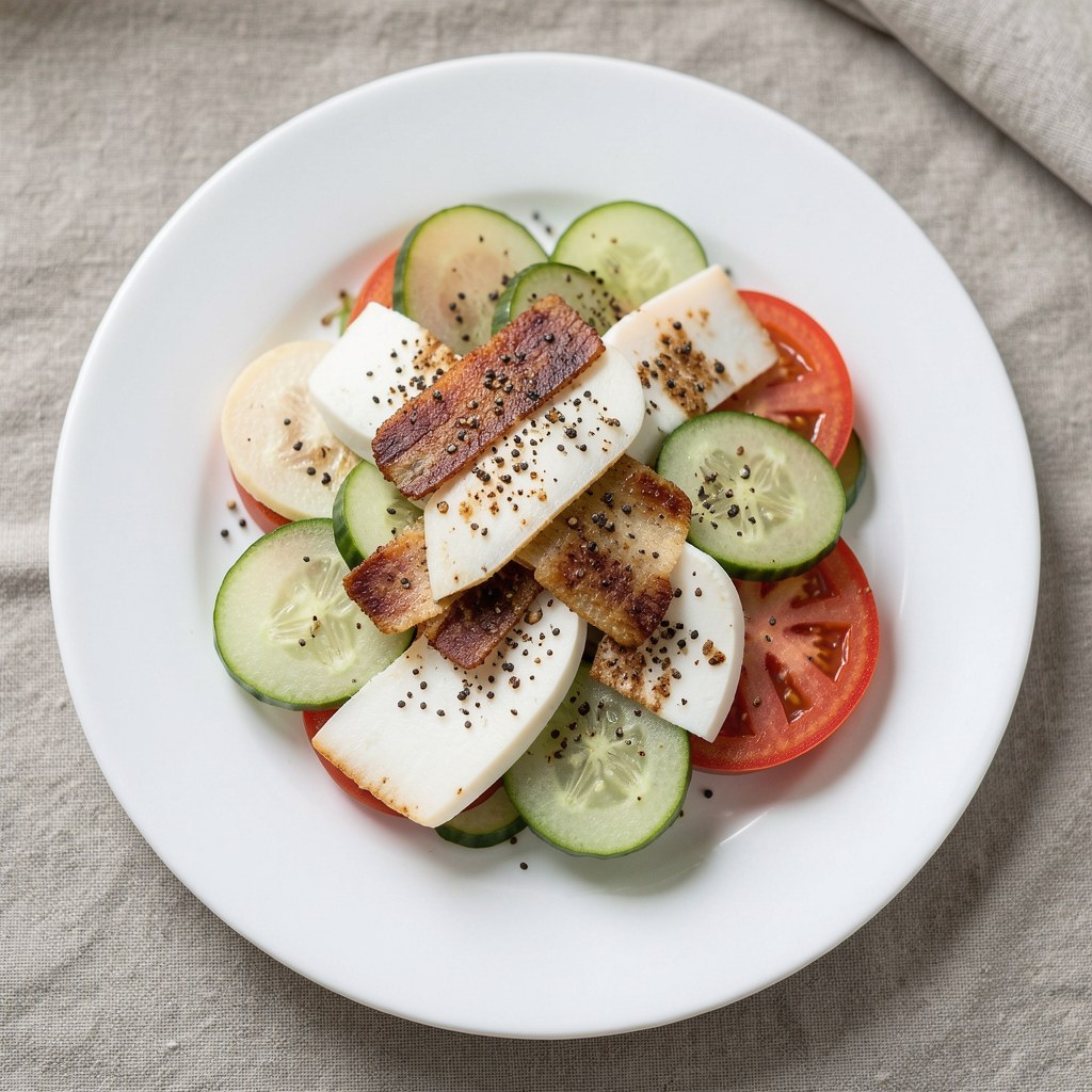 Sałatka caprese po góralsku