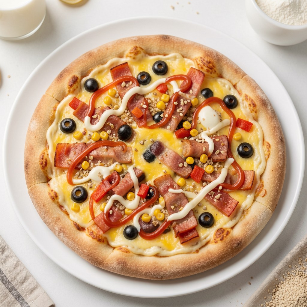 Pizza z majonezem