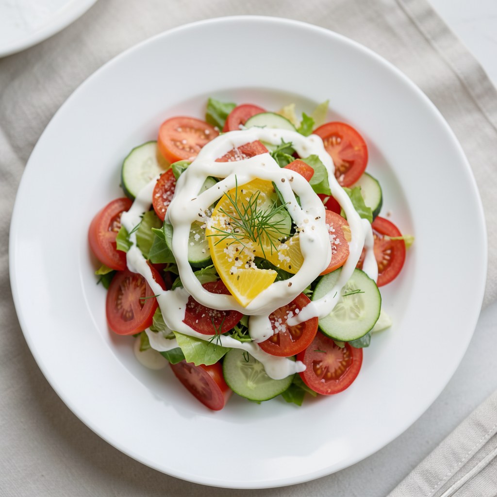 SURÓWKA Z SAŁATY Z KOPERKIEM