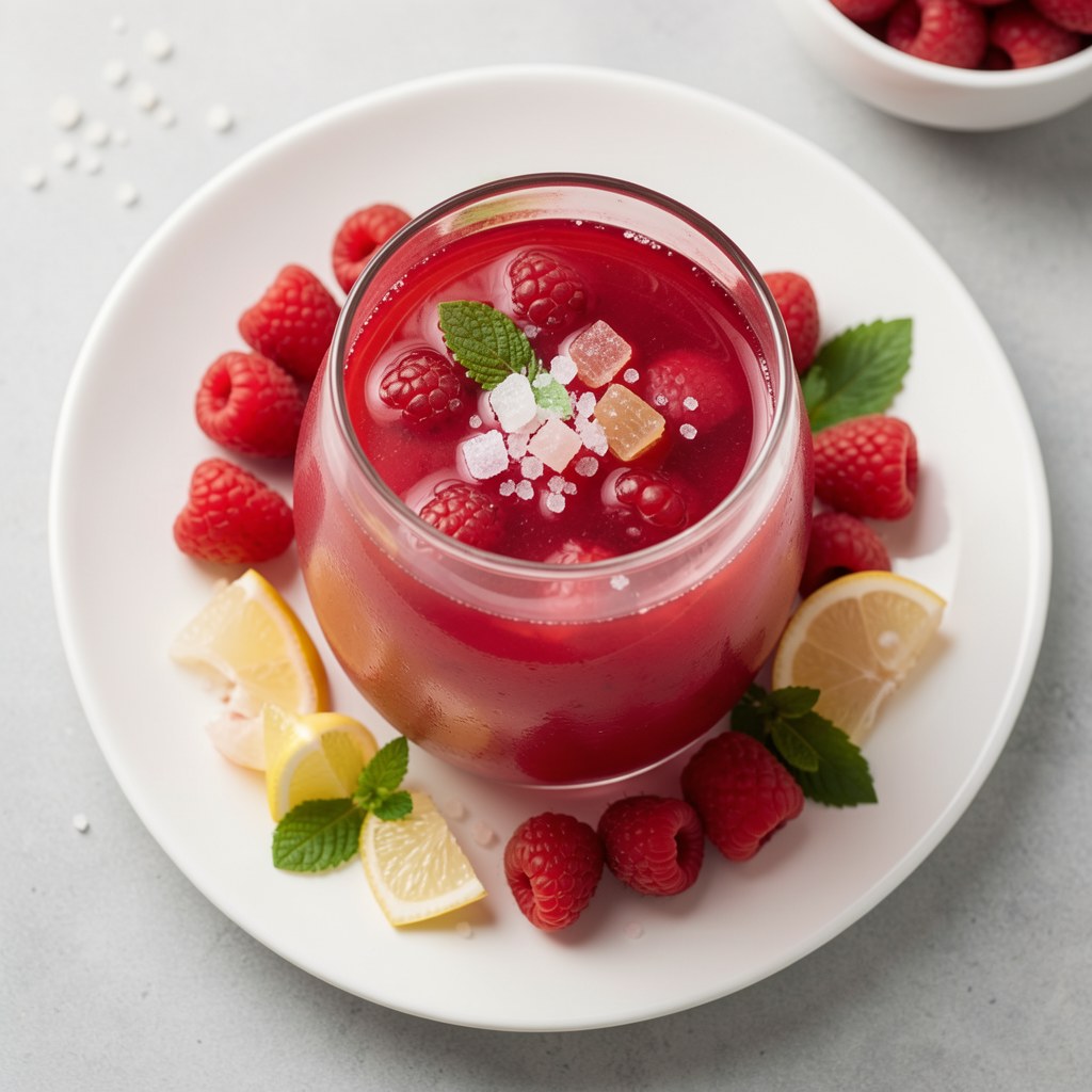 Kompot malinowy