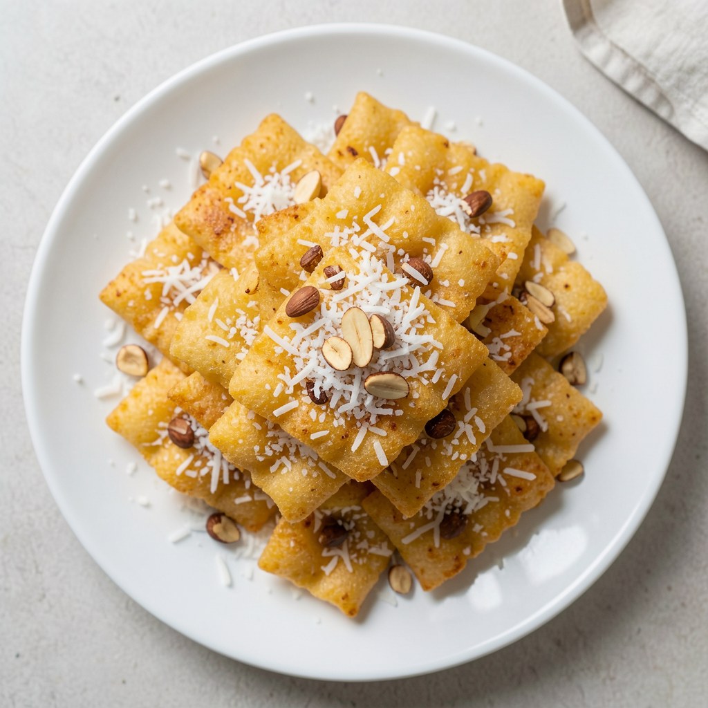 Makaroniki kokosowe