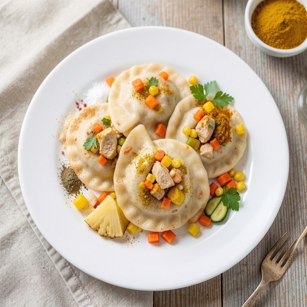 Pierogi z kurczakiem