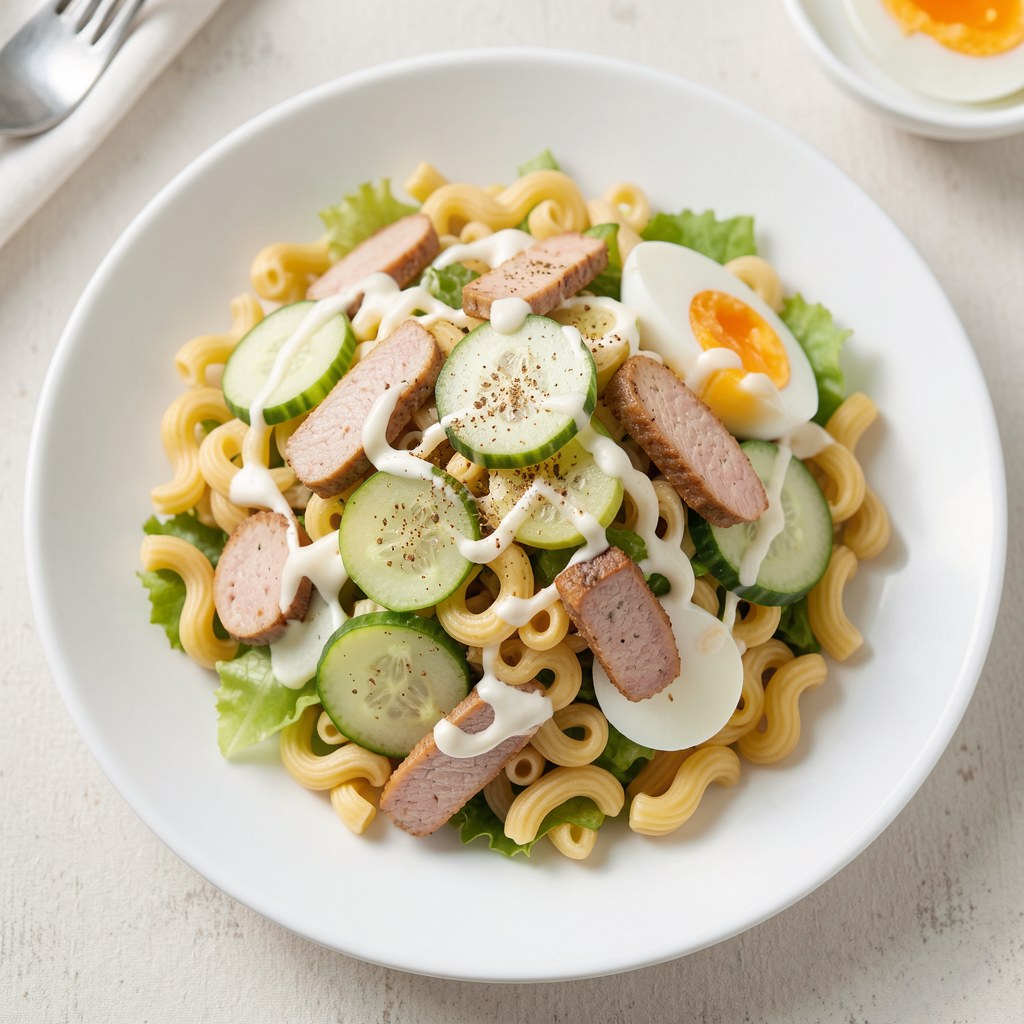 sałatka z makaronem chińskim