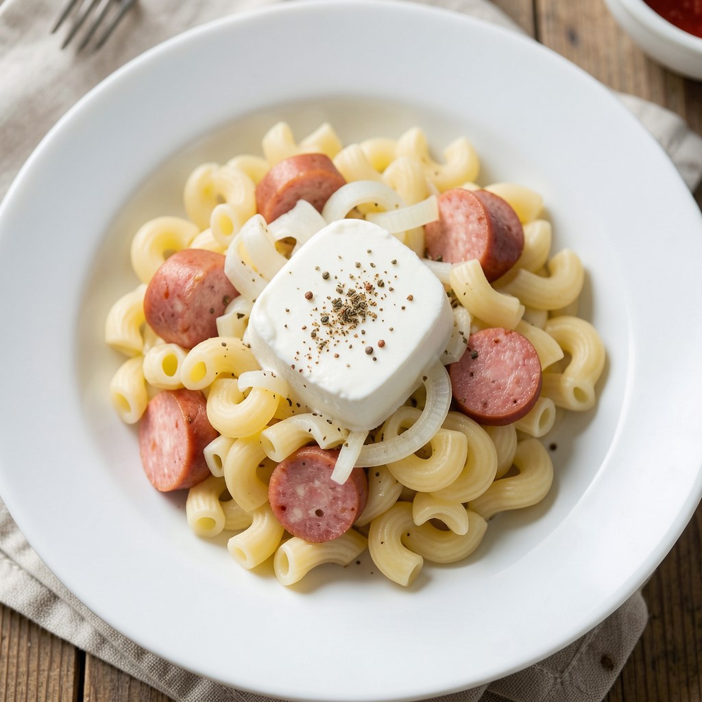 Szybka potrawka z białym serem