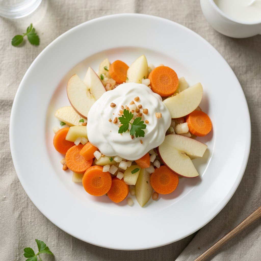 Surówka z marchewki i chrzanu