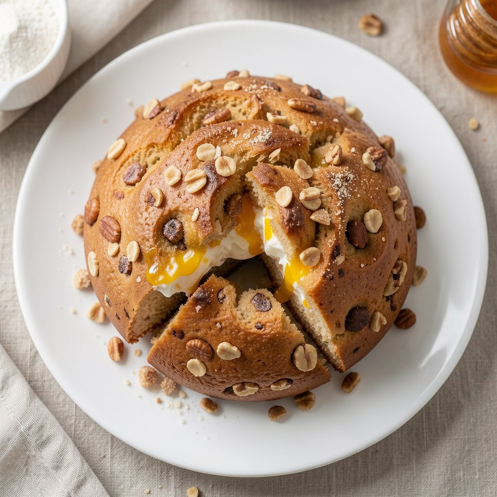 Piernik z orzechami
