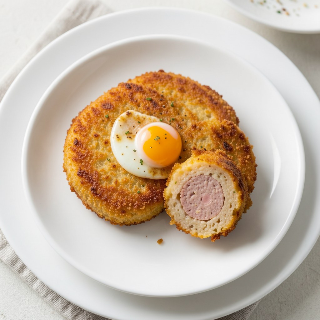 Złote medaliony mortadelowe