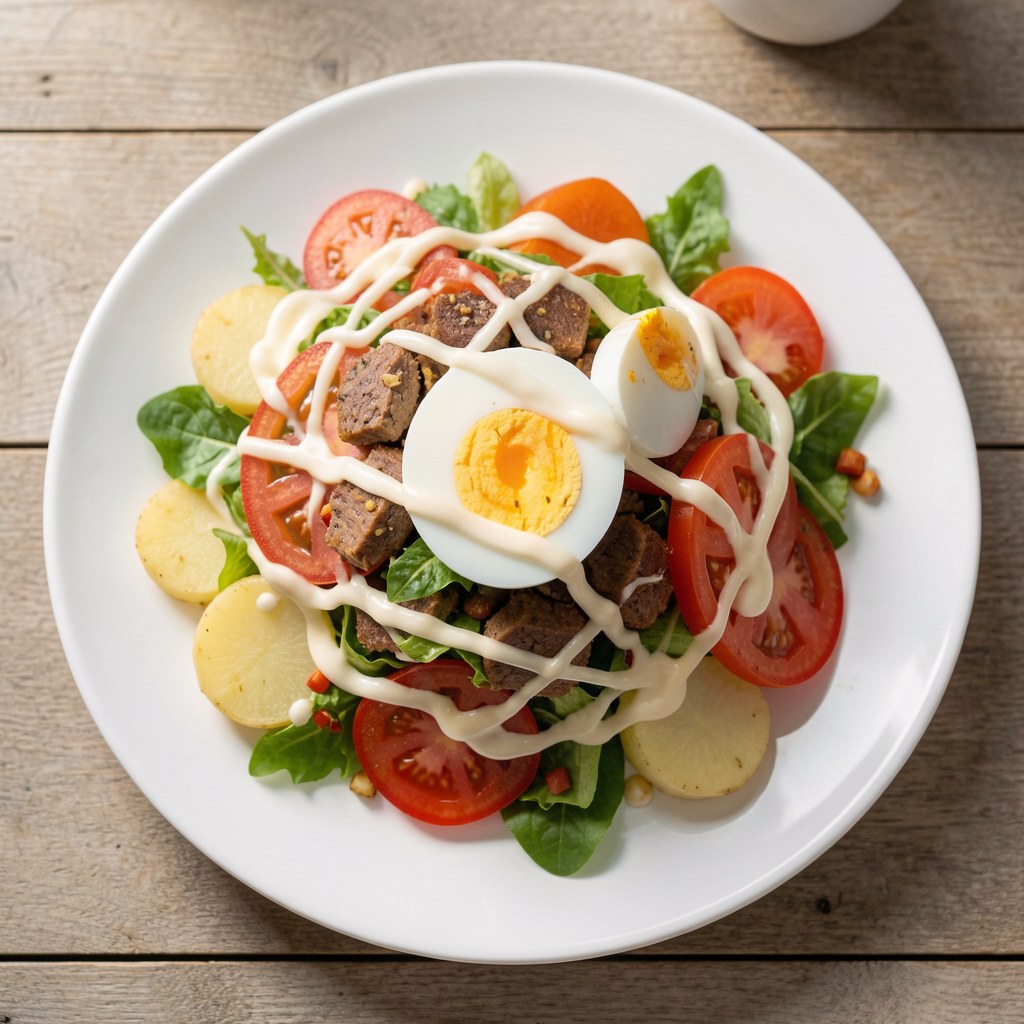 Sałatka do zimnego mięsa