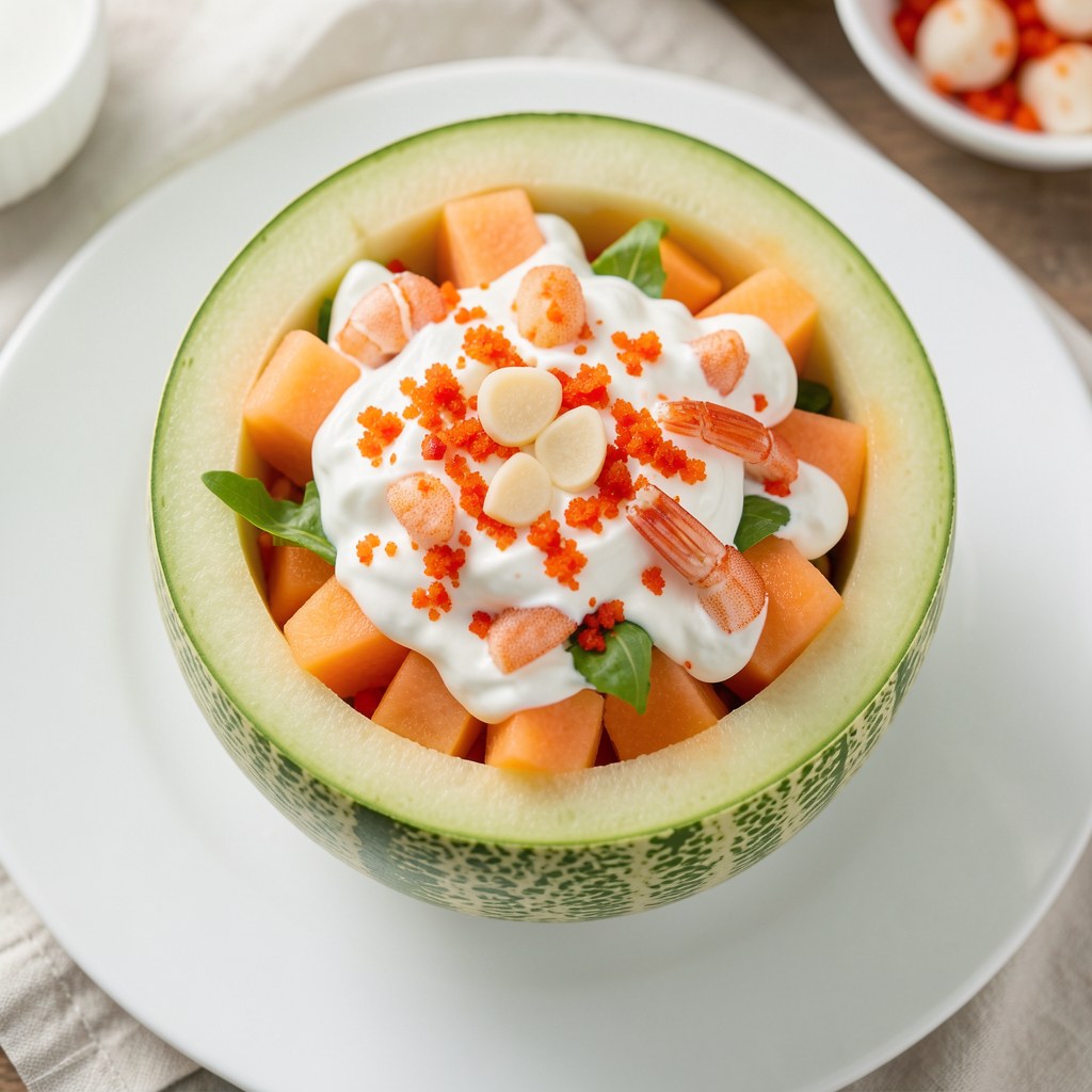 Sałatka z melona wykwintna