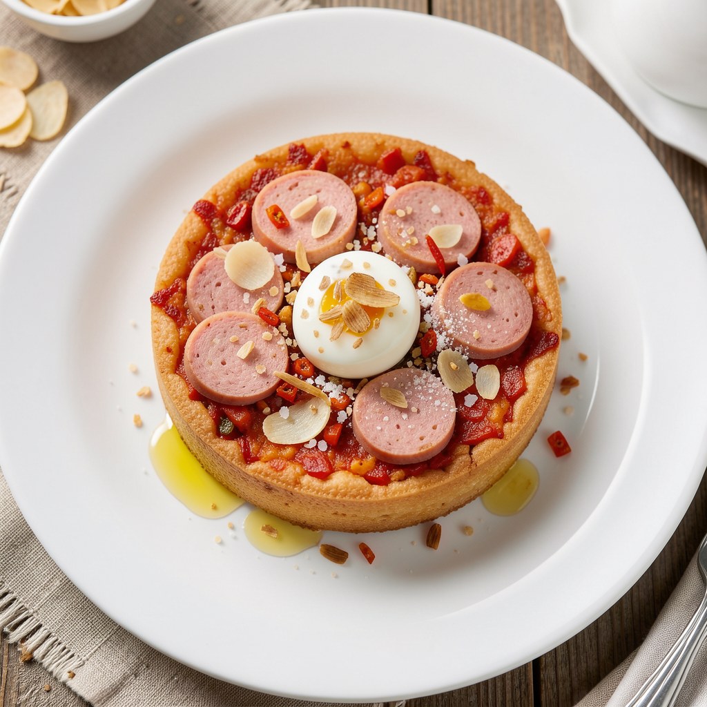 Mortadela w cieście