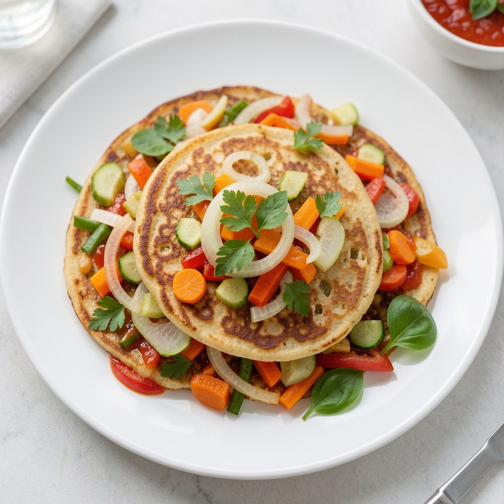 Naleśniki z nadzieniem warzywnym