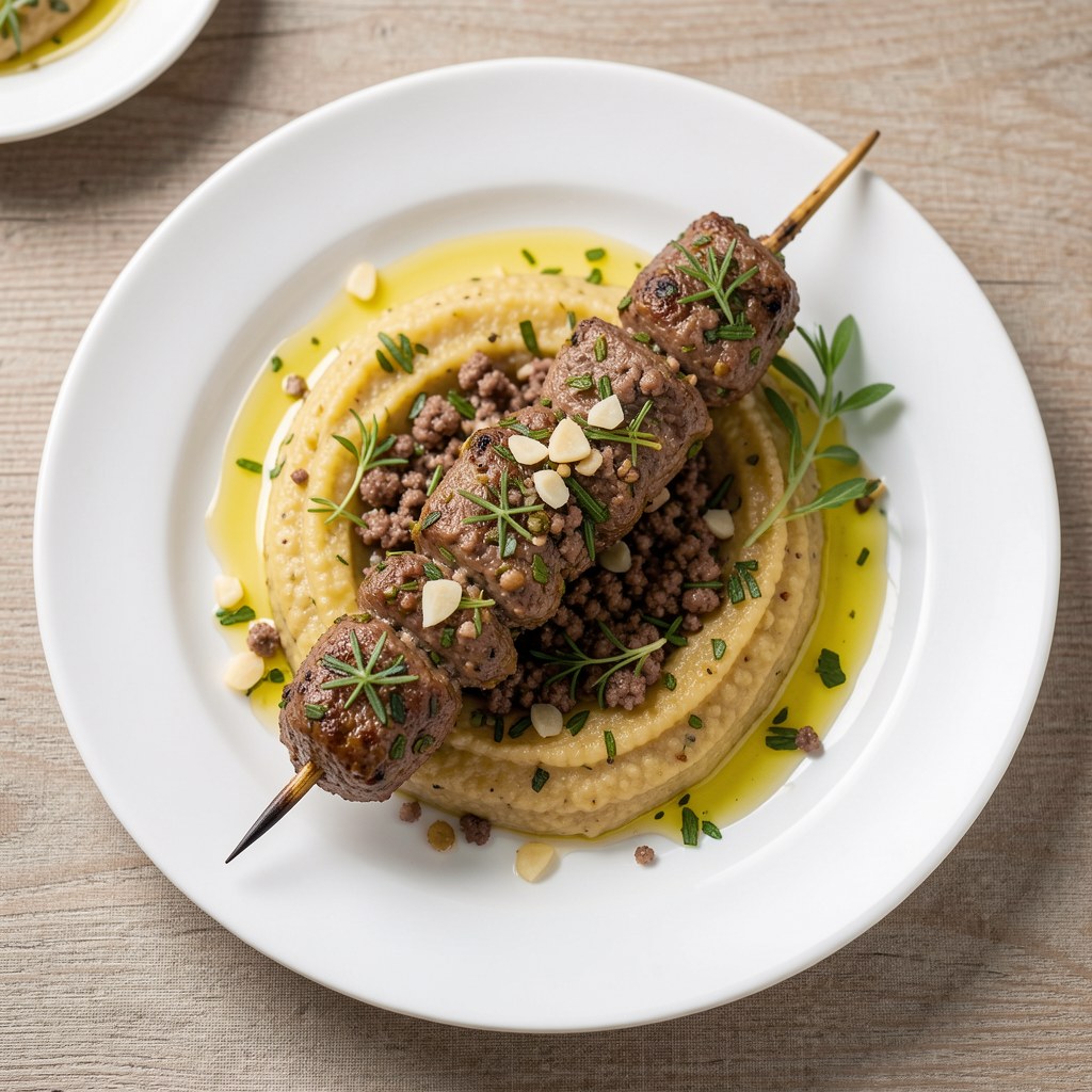 Grilowana kabaczeta w ziołach