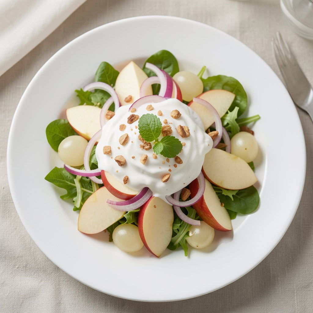 Sałatka z winogronem