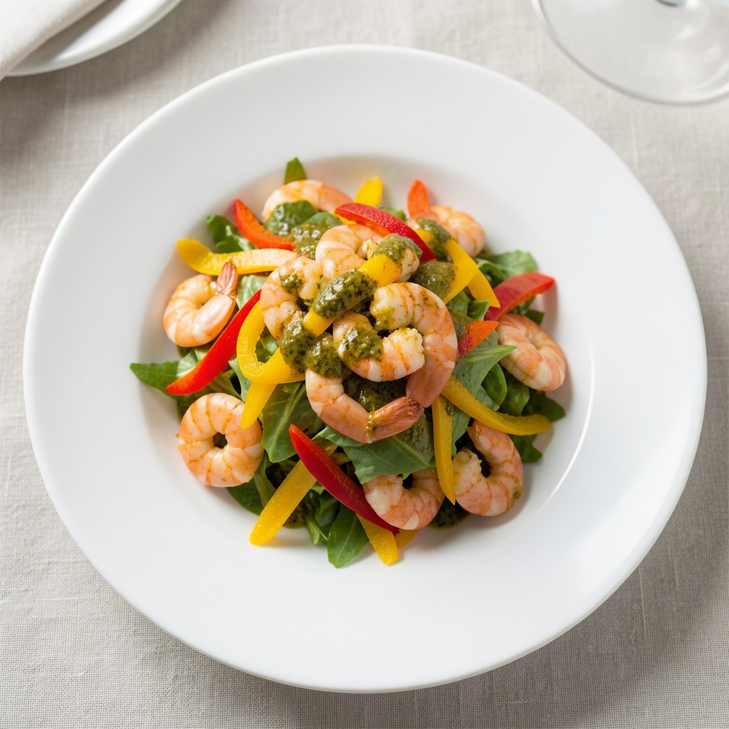 Sałatka z krewetek