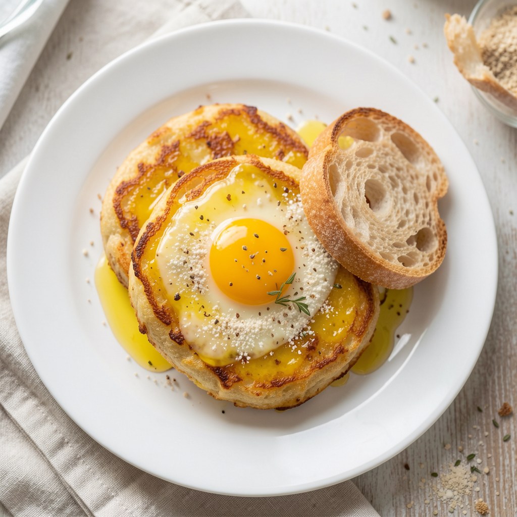 Ser żółty smażony