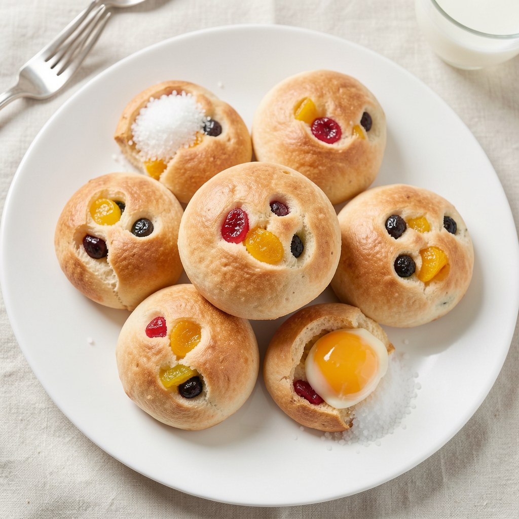 Dróżdżowe bułeczki