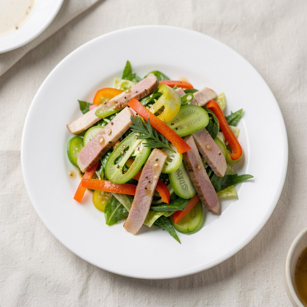 SąŁatka z wędliną i selerem