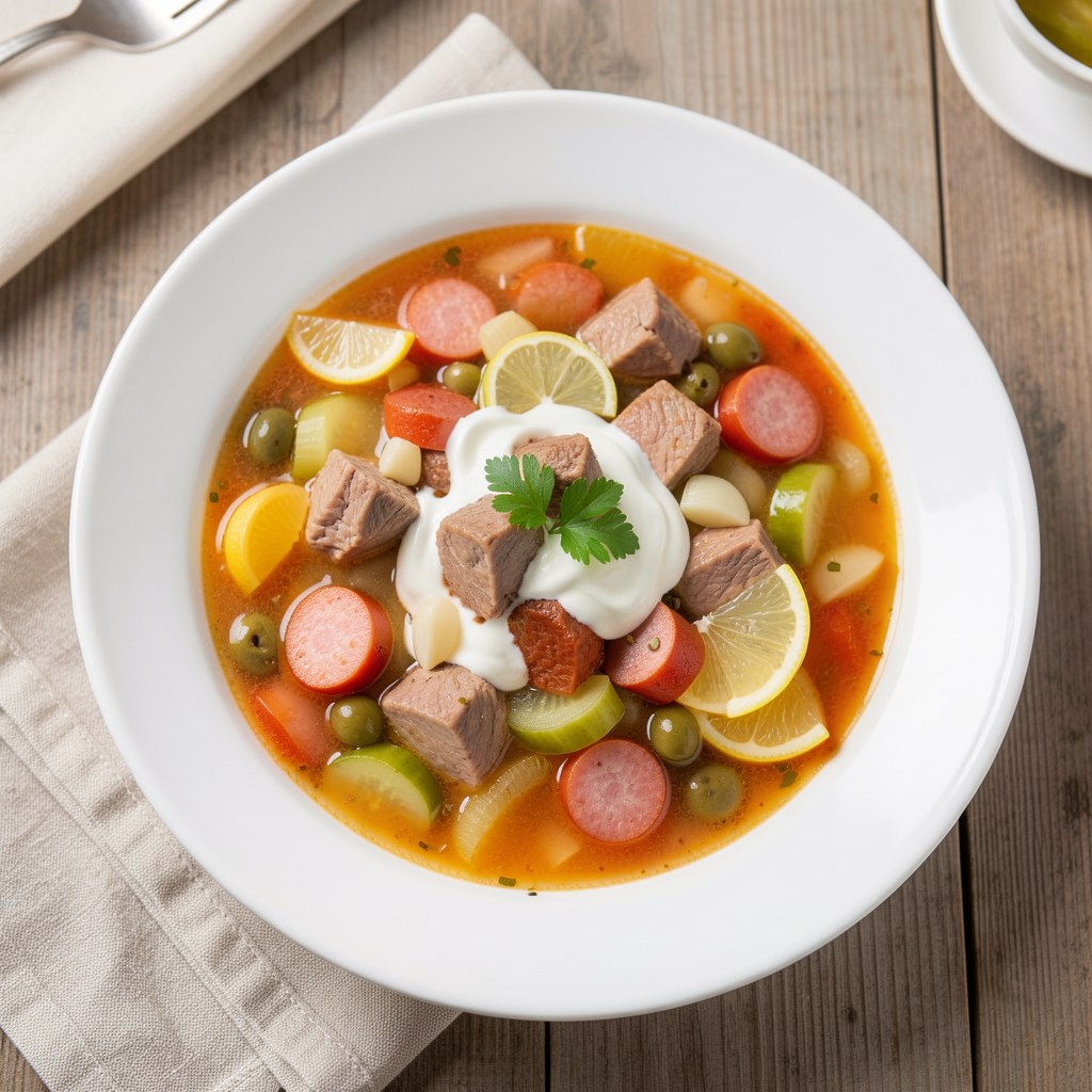 Solianka, czyli zupa wiejska