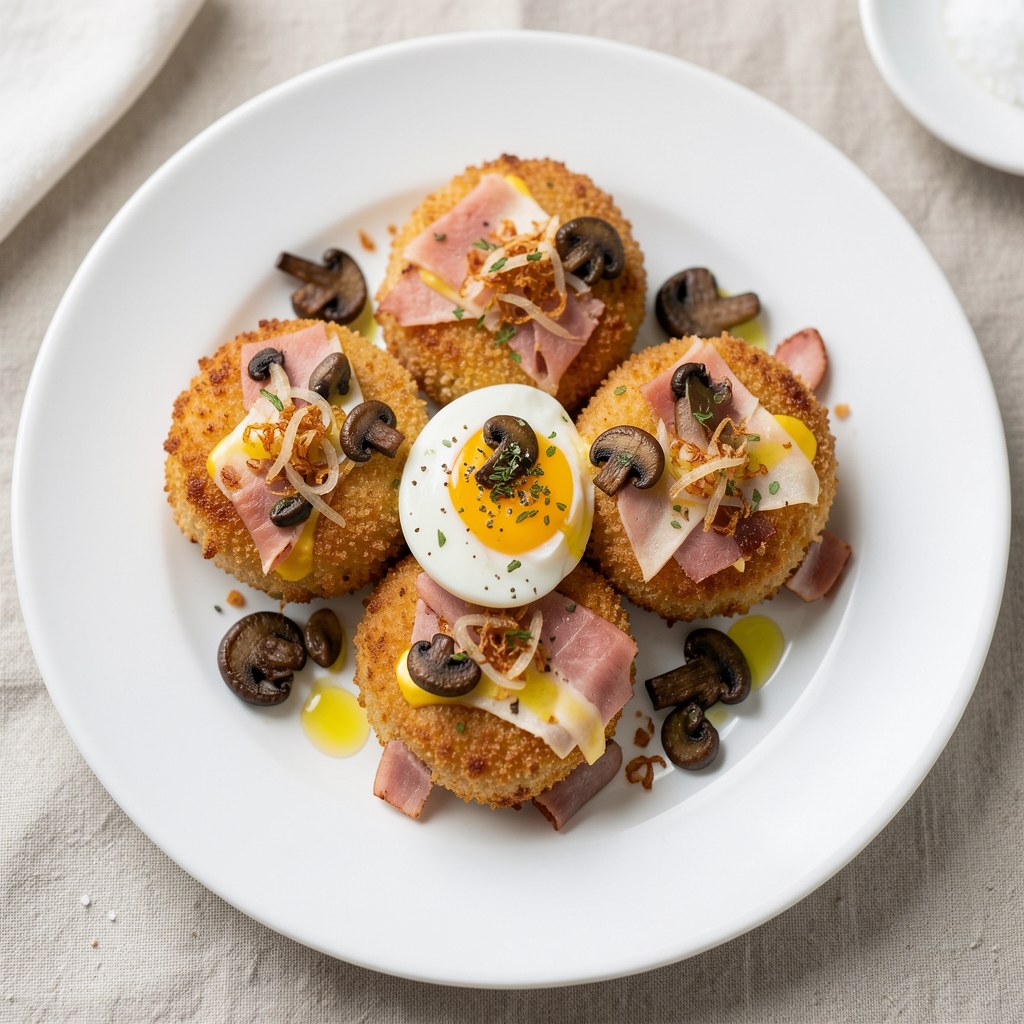 Krokiety z pieczarek